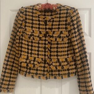 NWOT, Central Park West Textured Knit Jacket